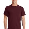 Plain Athletic Maroon T Shirt