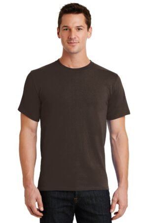 Plain Dark Chocolate Brown T Shirt