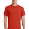 Plain Fiery Red T Shirt