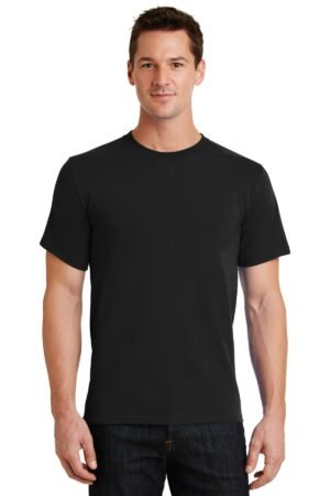 Plain Jet Black T Shirt