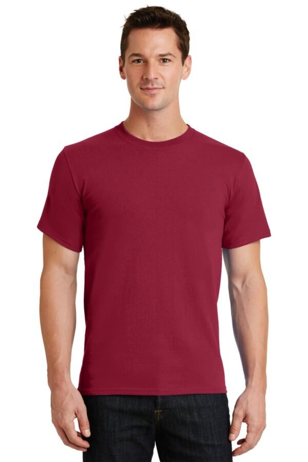 Plain Rich Red T Shirt