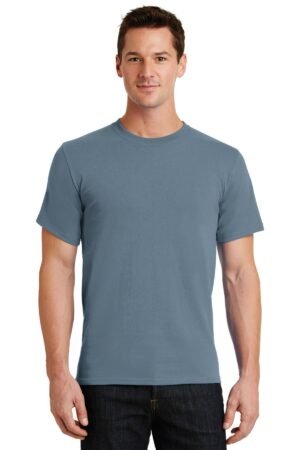 Plain Stonewashed Blue T Shirt