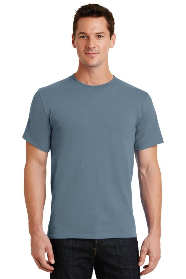 Plain Stonewashed Blue T Shirt