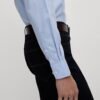Non Iron Cotton Shirt Light blue