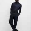 Non Iron Cotton Shirt Dark Navy