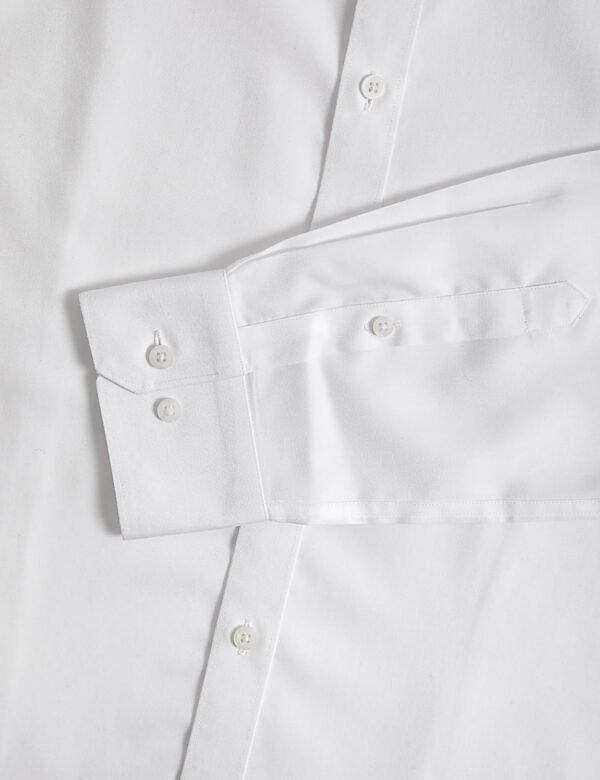 Non Iron Cotton Shirt White