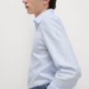 Regular Fit Ultimate Non Iron Cotton Check Shirt Light blue