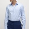 Regular Fit Luxury Cotton Striped Shirt Blue/white