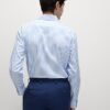 Regular Fit Luxury Cotton Striped Shirt Blue/white