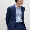 Regular Fit Luxury Cotton Striped Shirt Blue/white